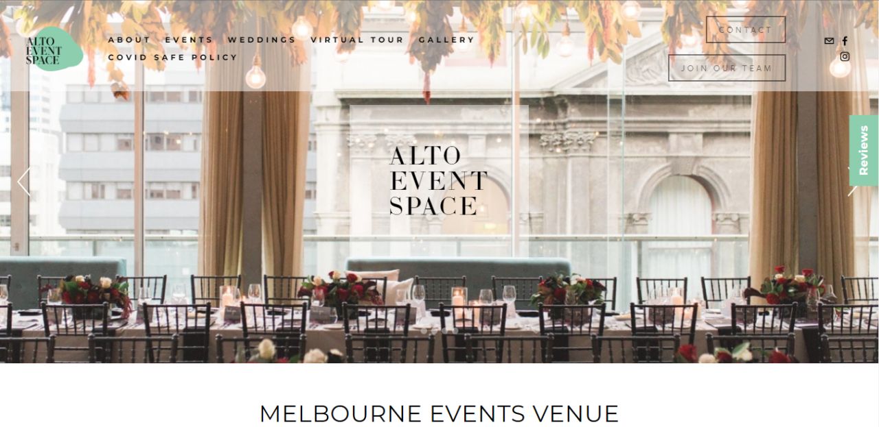 alto event wedding venue melbourne