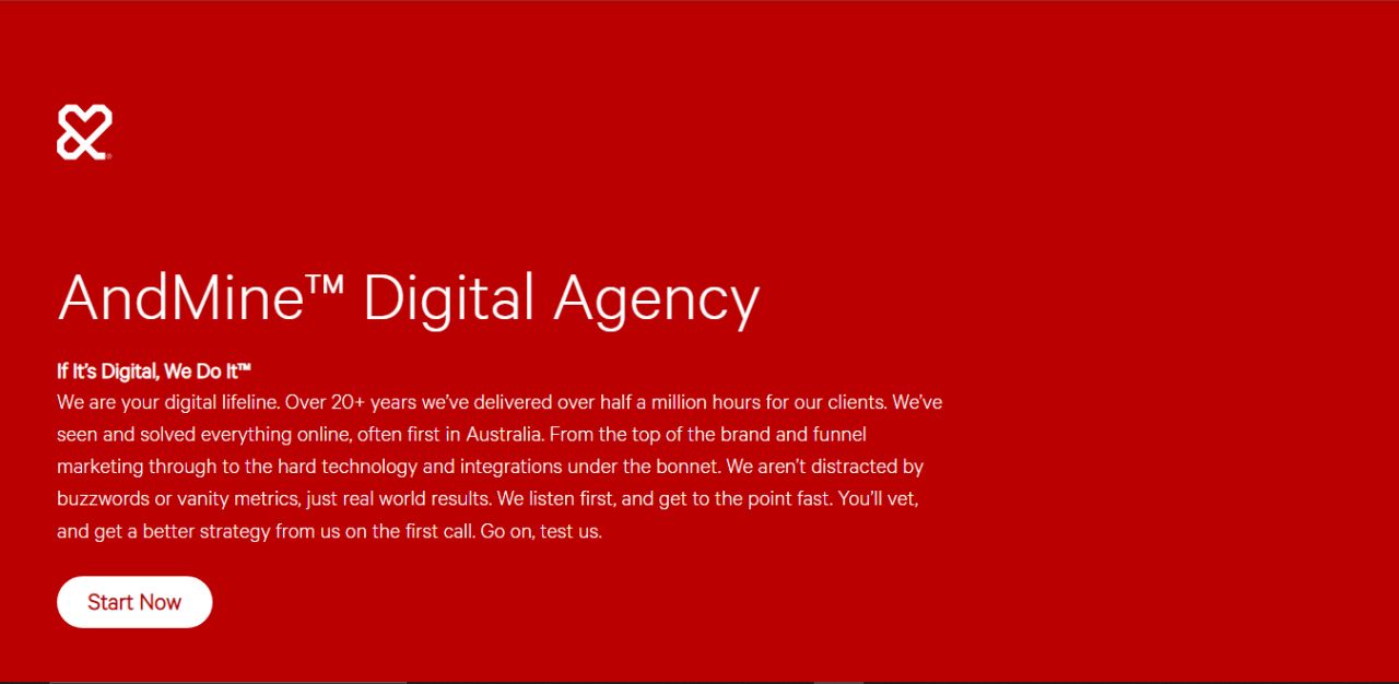 andmine™ digital best creative agencies melbourne