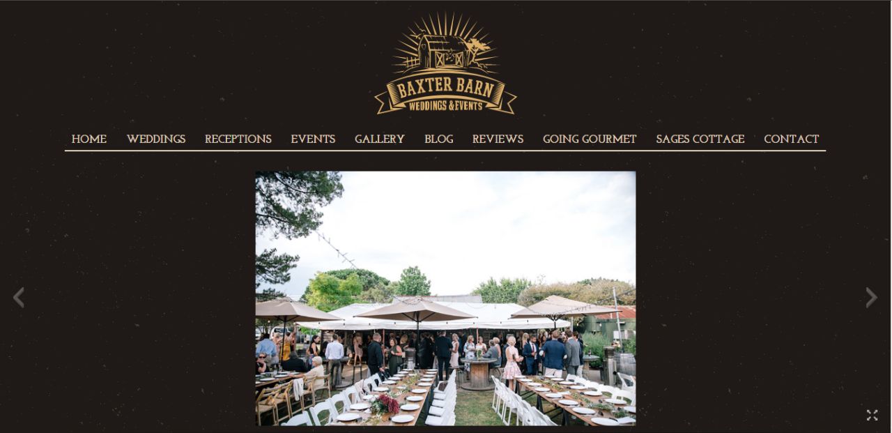 baxter barn wedding venue melbourne