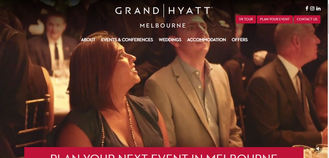 grand hyatt melbourne wedding venue