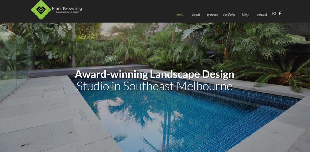 mark browning landscape design melbourne