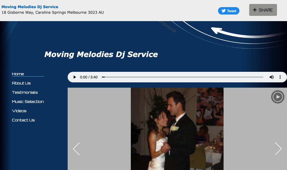 moving melodies wedding dj melbourne